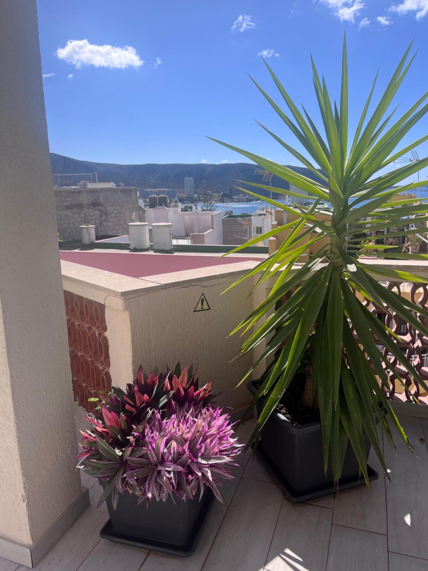 Apartament The White Heart House - Attic Sea View Los Cristianos  Zewnętrze zdjęcie