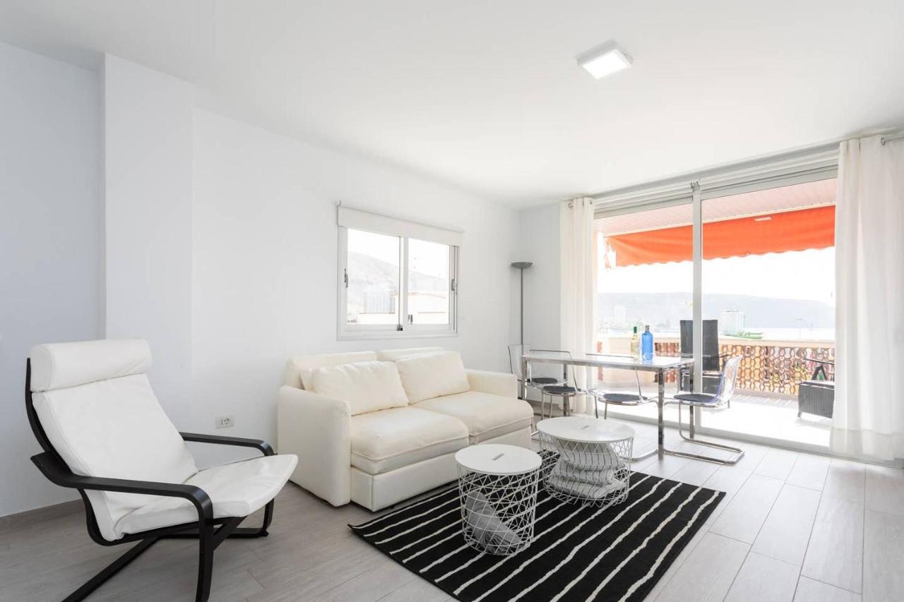 Apartament The White Heart House - Attic Sea View Los Cristianos  Zewnętrze zdjęcie